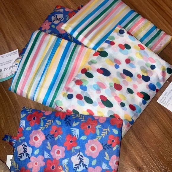 FINAL DROP🚨 💜 NWT reusable floral foldable grocery travel bag - Picture 2 of 5